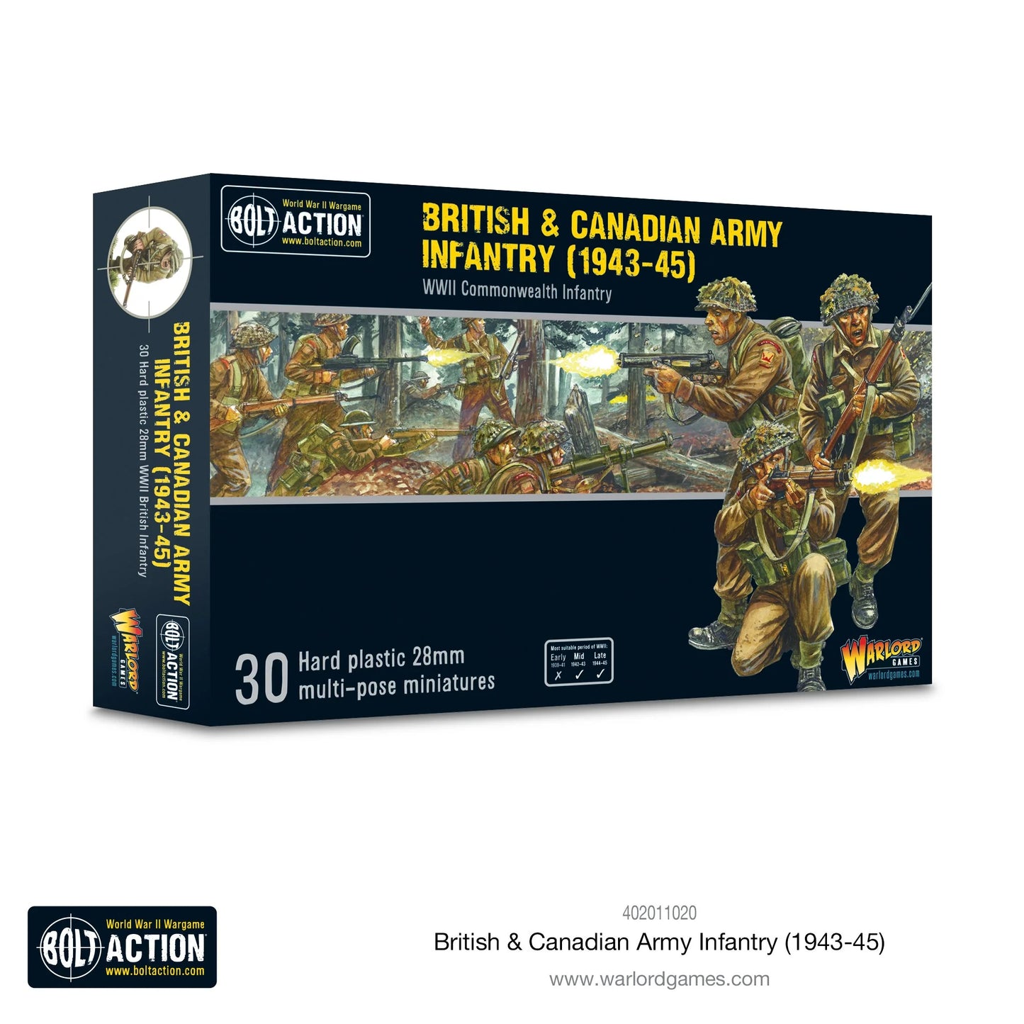 Infanterie des armées britannique et canadienne (1943-1945)