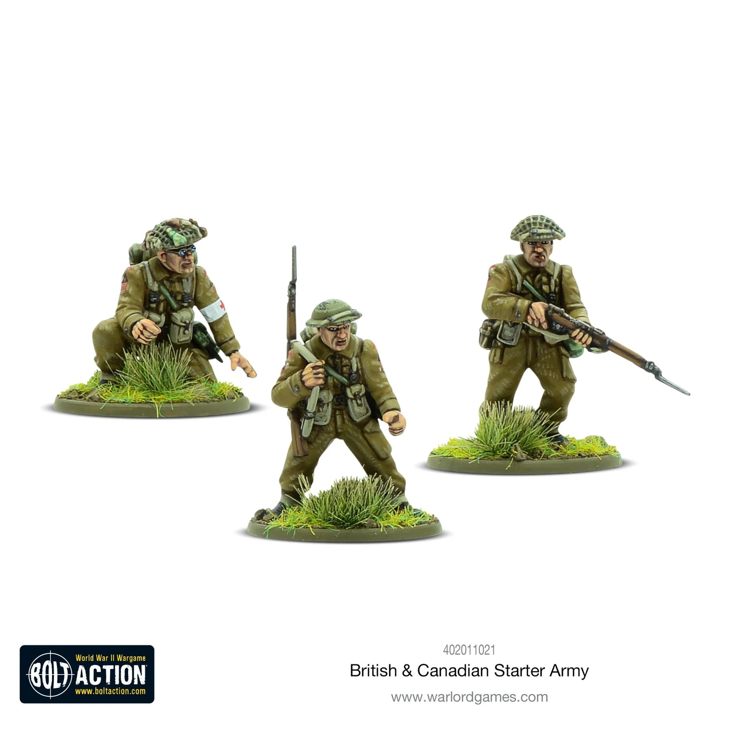 Armée britannique et canadienne (1943-1945) Armée de départ