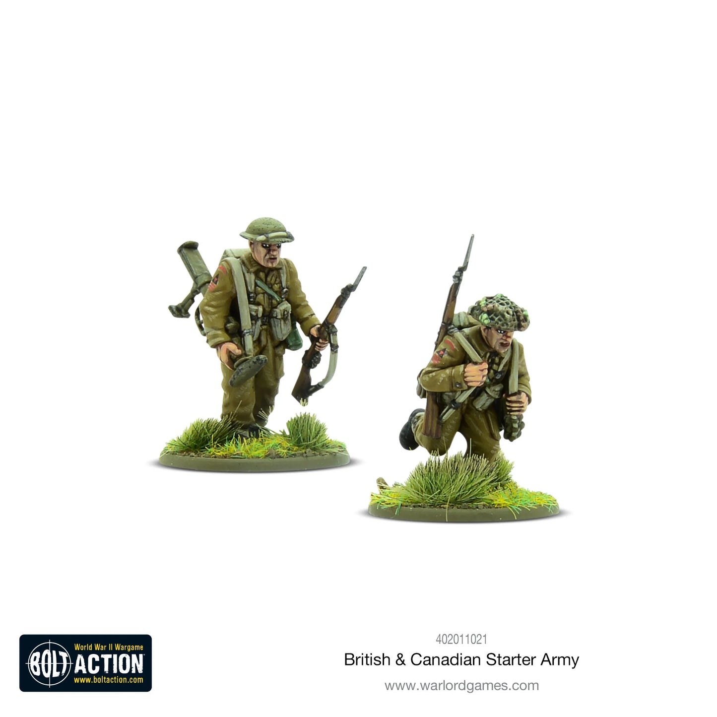 Armée britannique et canadienne (1943-1945) Armée de départ