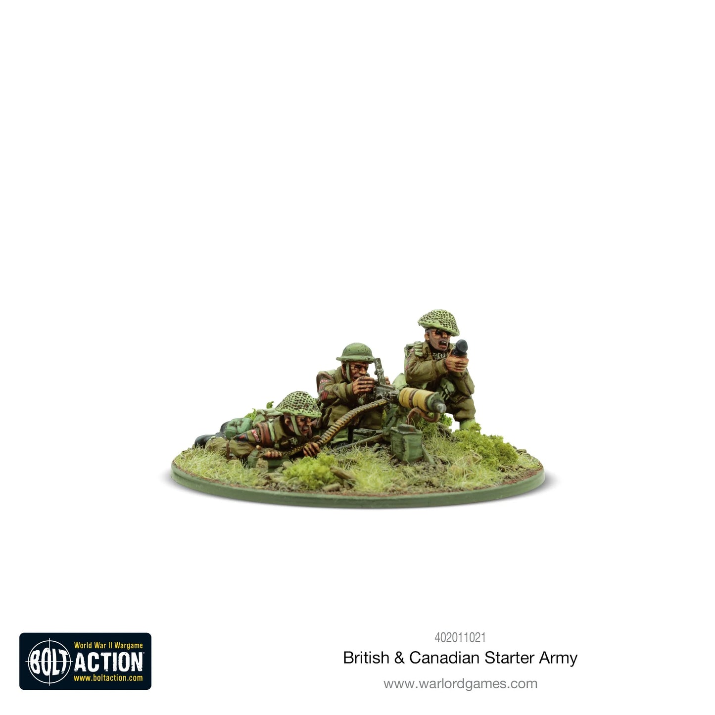 Armée britannique et canadienne (1943-1945) Armée de départ
