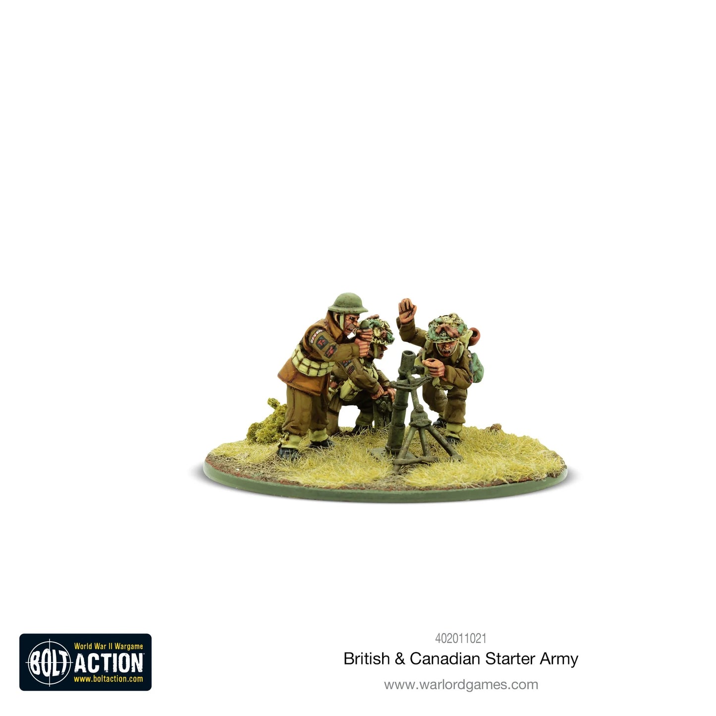 Armée britannique et canadienne (1943-1945) Armée de départ
