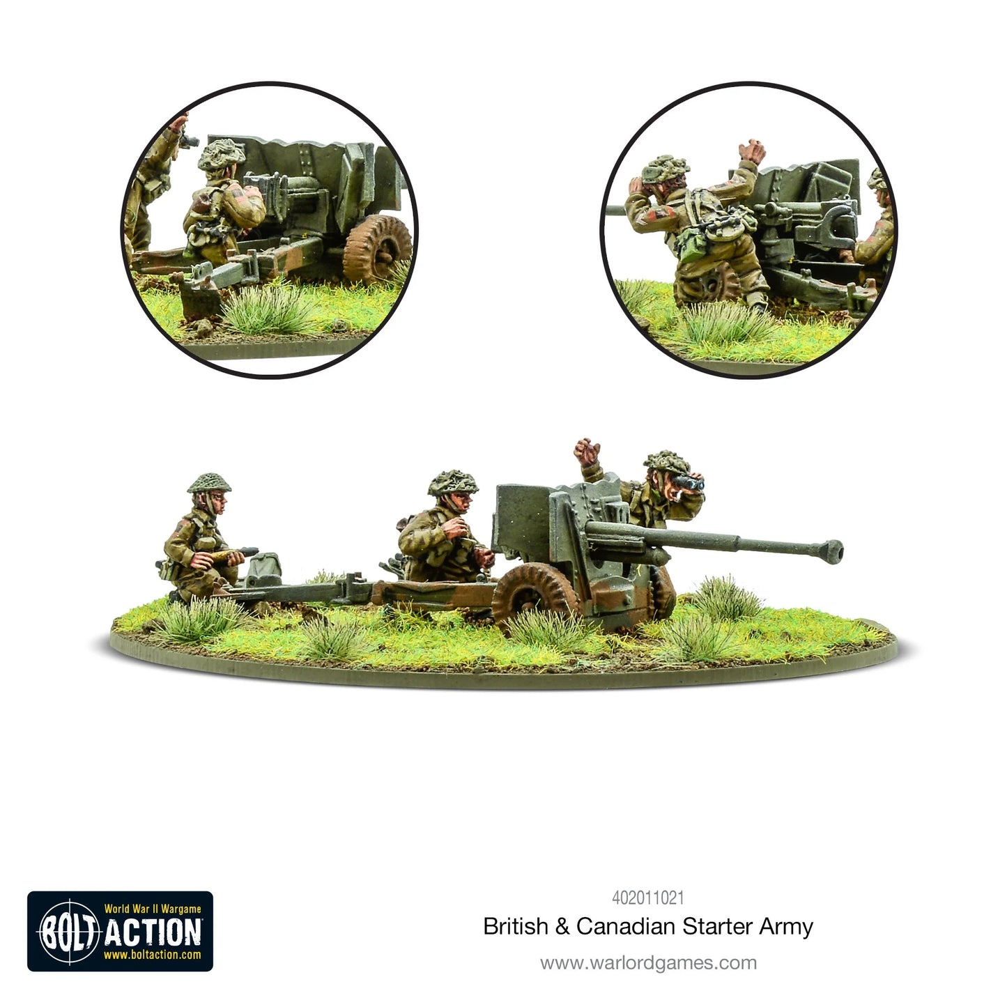 Armée britannique et canadienne (1943-1945) Armée de départ