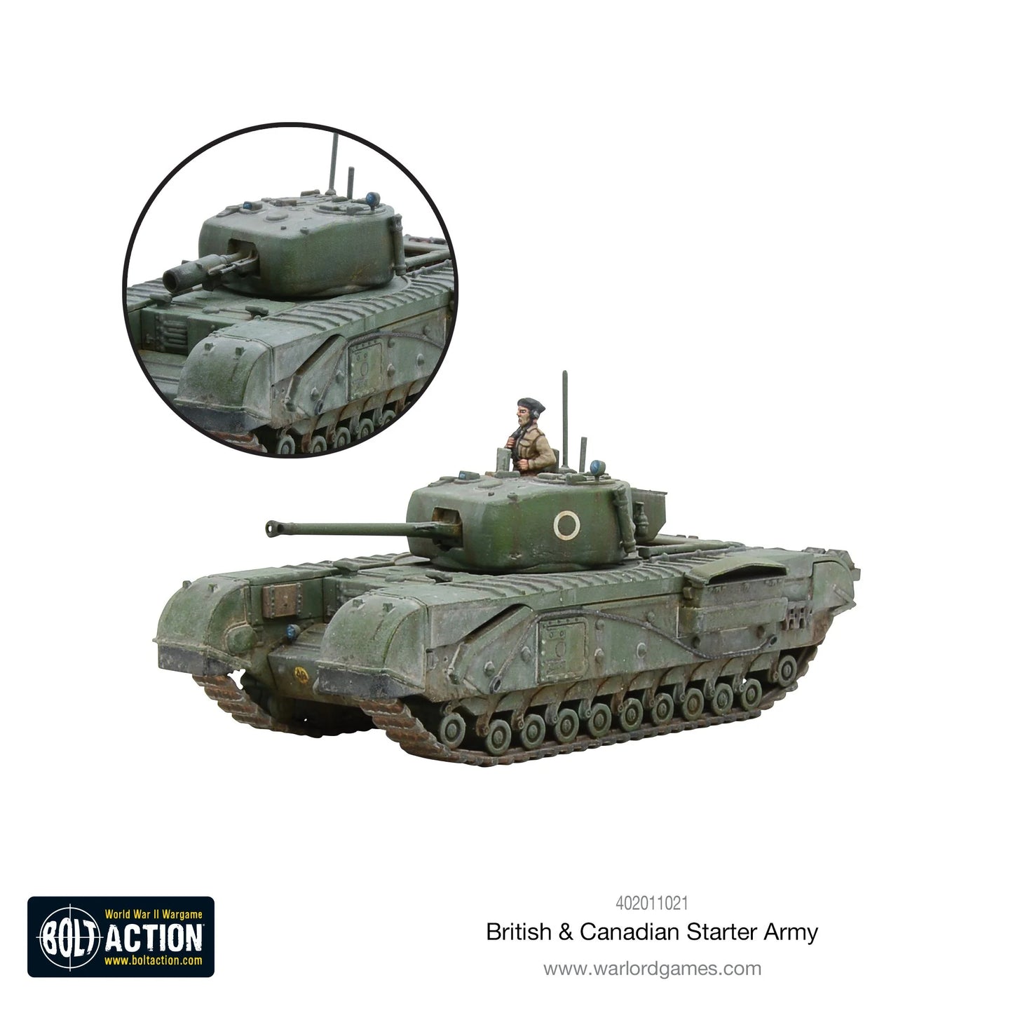 Armée britannique et canadienne (1943-1945) Armée de départ