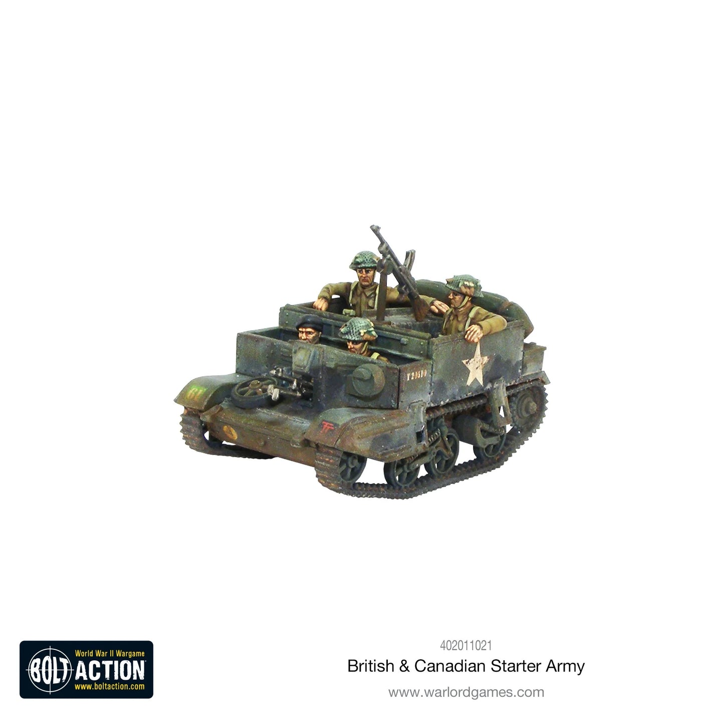 Armée britannique et canadienne (1943-1945) Armée de départ