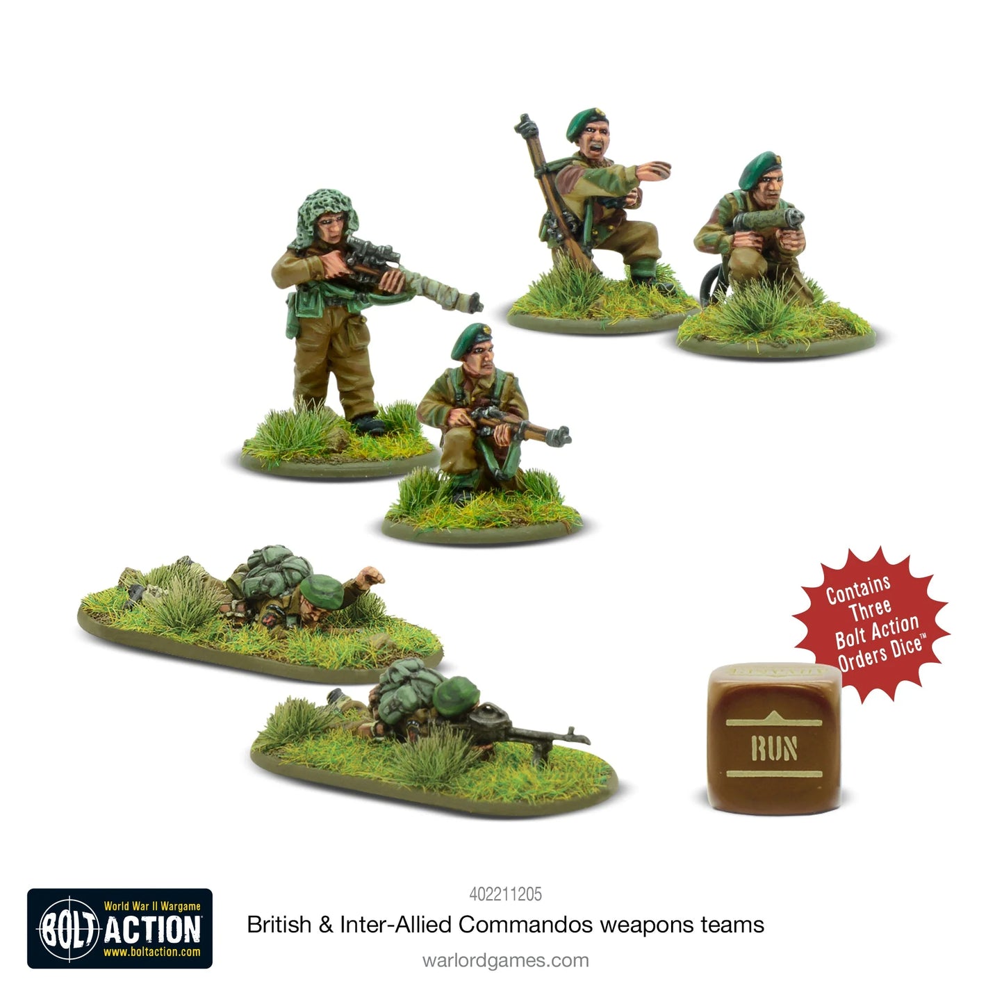 Équipes d'armes des commandos britanniques et interalliés