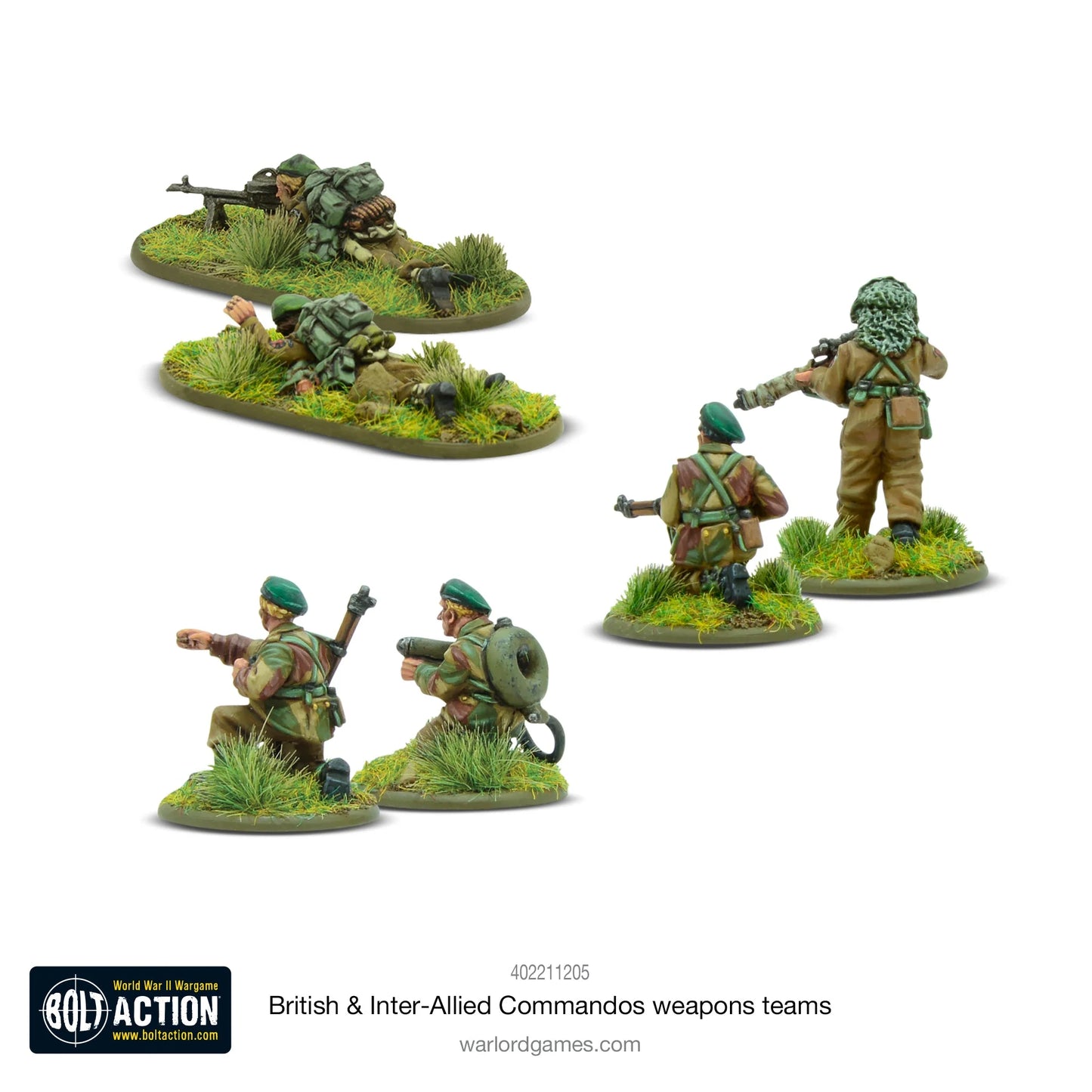 Équipes d'armes des commandos britanniques et interalliés