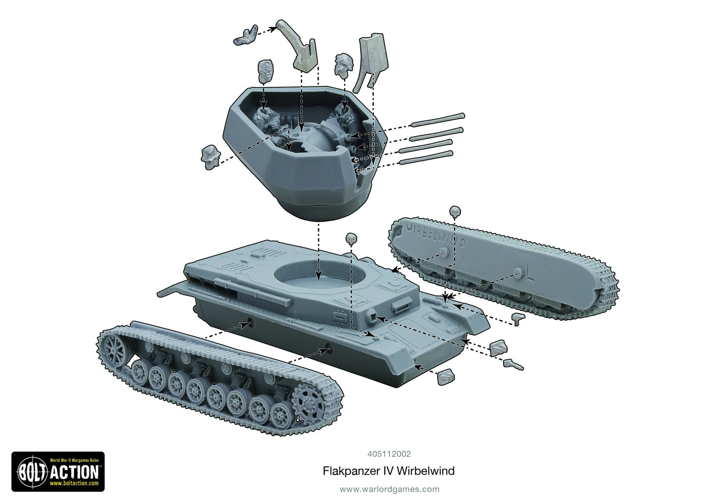 Flakpanzer IV Wirbelwind (resin)