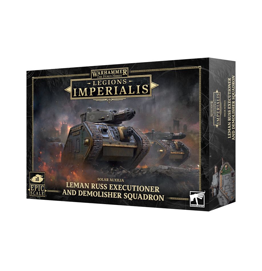 Legions Imperialis : Escadron d'exécuteurs et de démolisseurs Leman Russ
