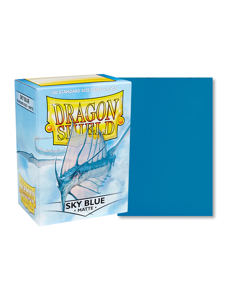 Dragon Shield - 100ct Standard Size - Sky Blue Matte