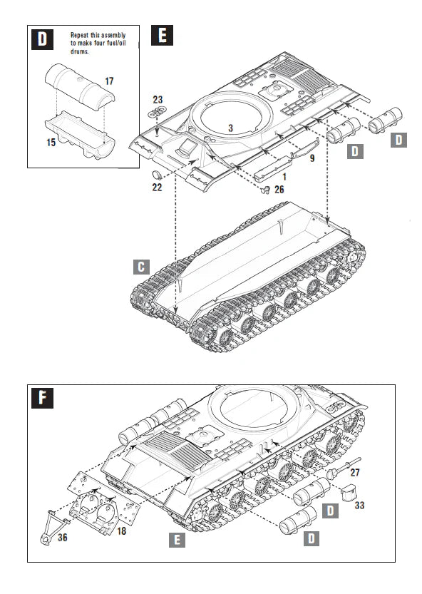 Plastic IS-2 Heavy Tank