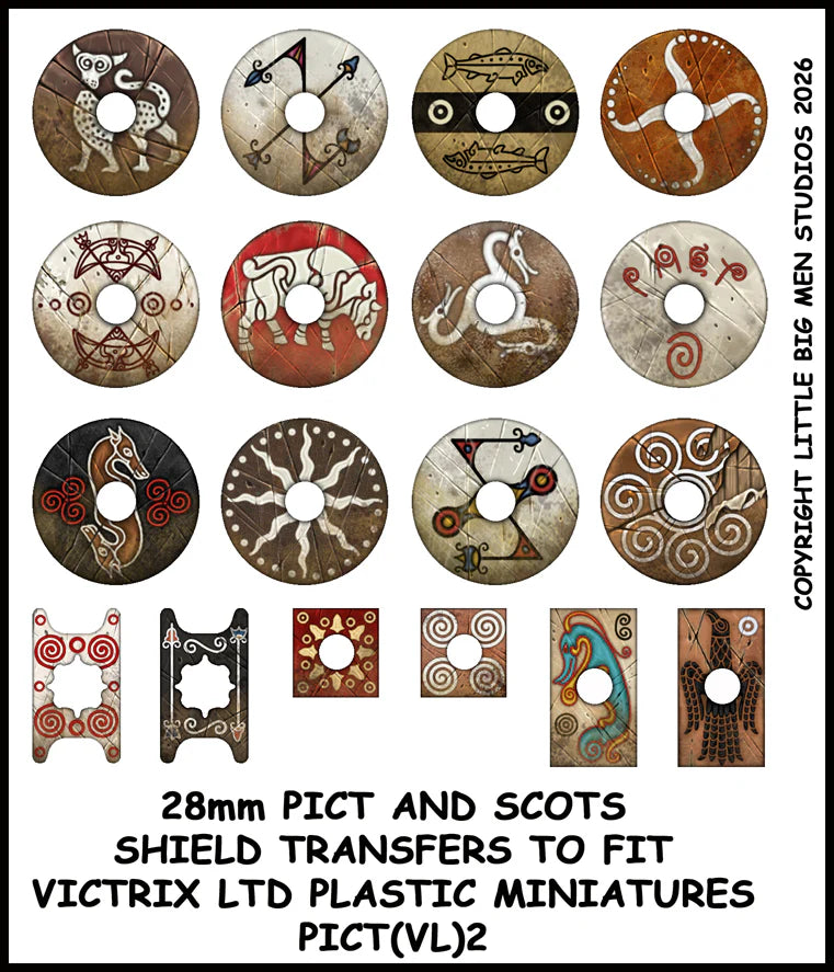 Pict and Scots Shield Designs PICT 2