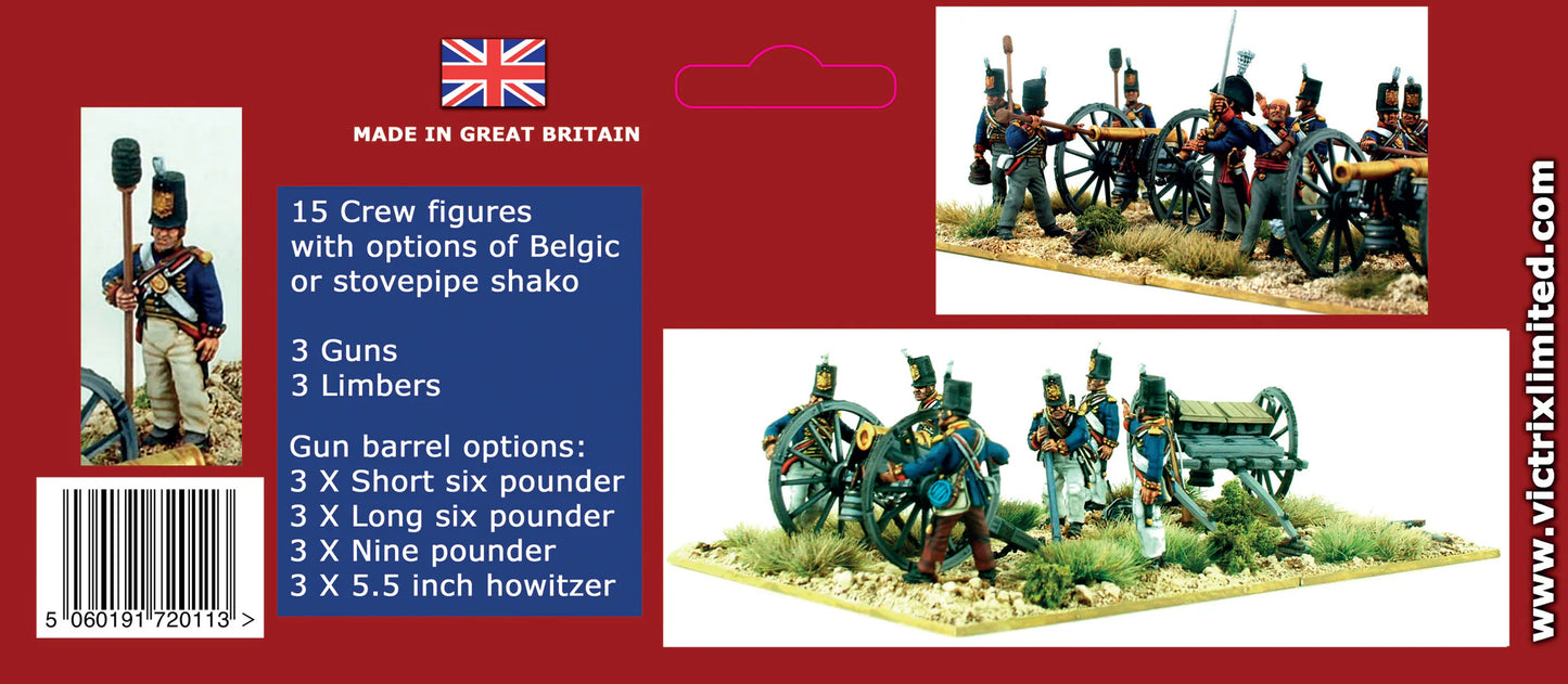 British Napleonic Foot Artillery