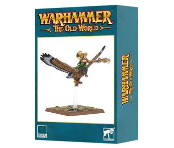 Wood Elf Mage on Warhawk