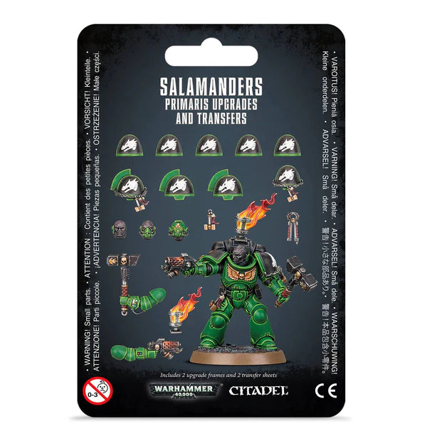 SALAMANDERS PRIMARIS UPGRADES AND TRANSFERS