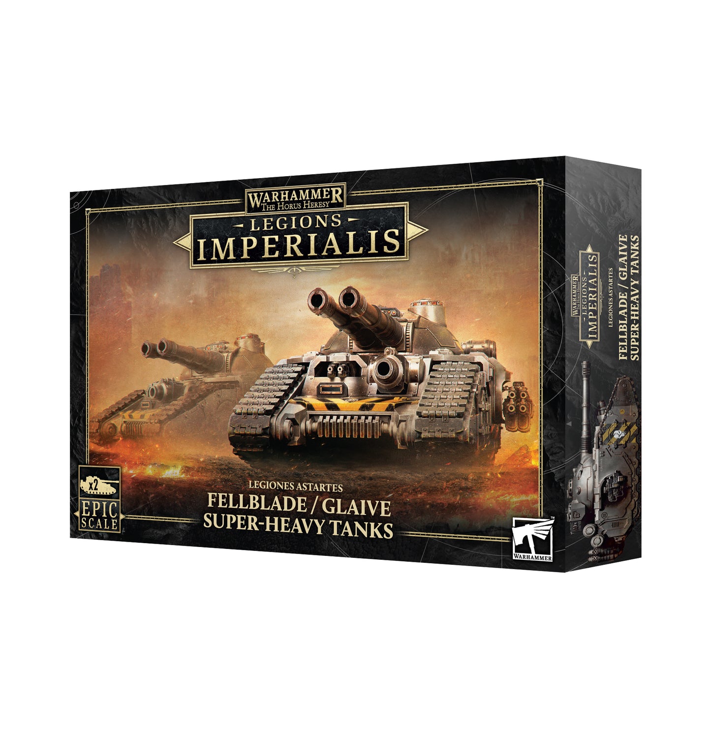 Legions Imperialis Legiones Astartes Fellblade - Glaive Super-heavy Tanks