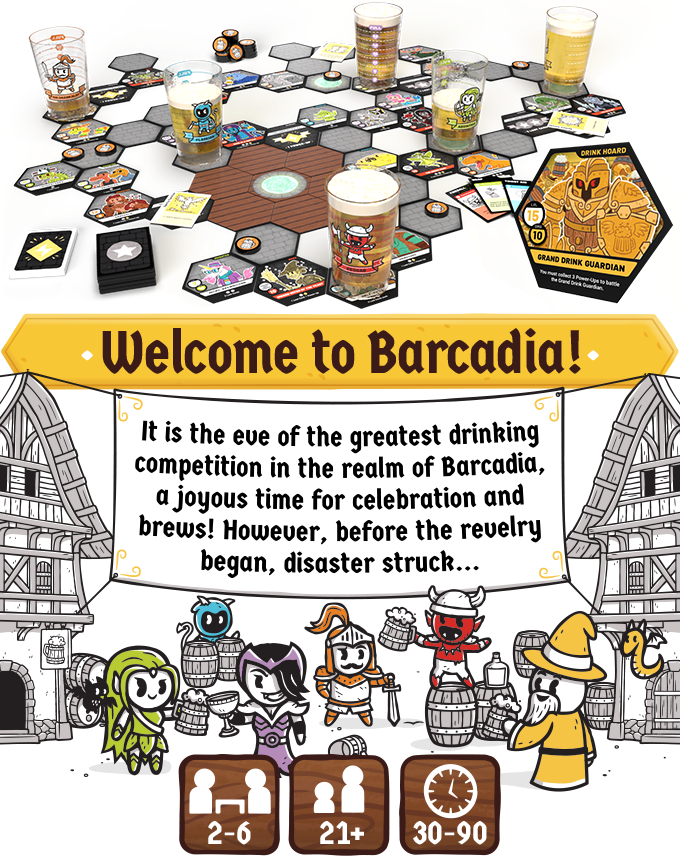 HÉROS DE BARCADIA ÉDITION COMMERCIALE