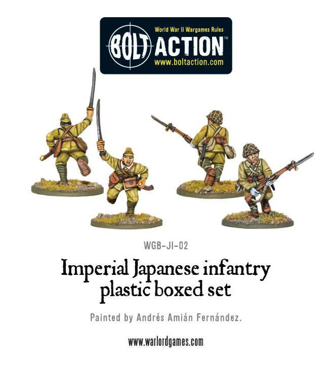 Coffret plastique d'infanterie impériale japonaise