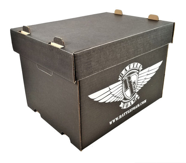 Battle Foam Large Stacker Box Empty - Black (BF-LSBB-BE)