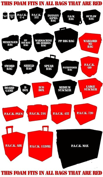 Adepta Sororitas Universal Vehicle Foam Tray (BF-BFL-ASUV)
