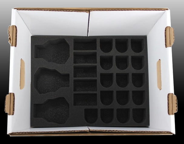 Battle Foam Large Stacker Box Empty - Black (BF-LSBB-BE)