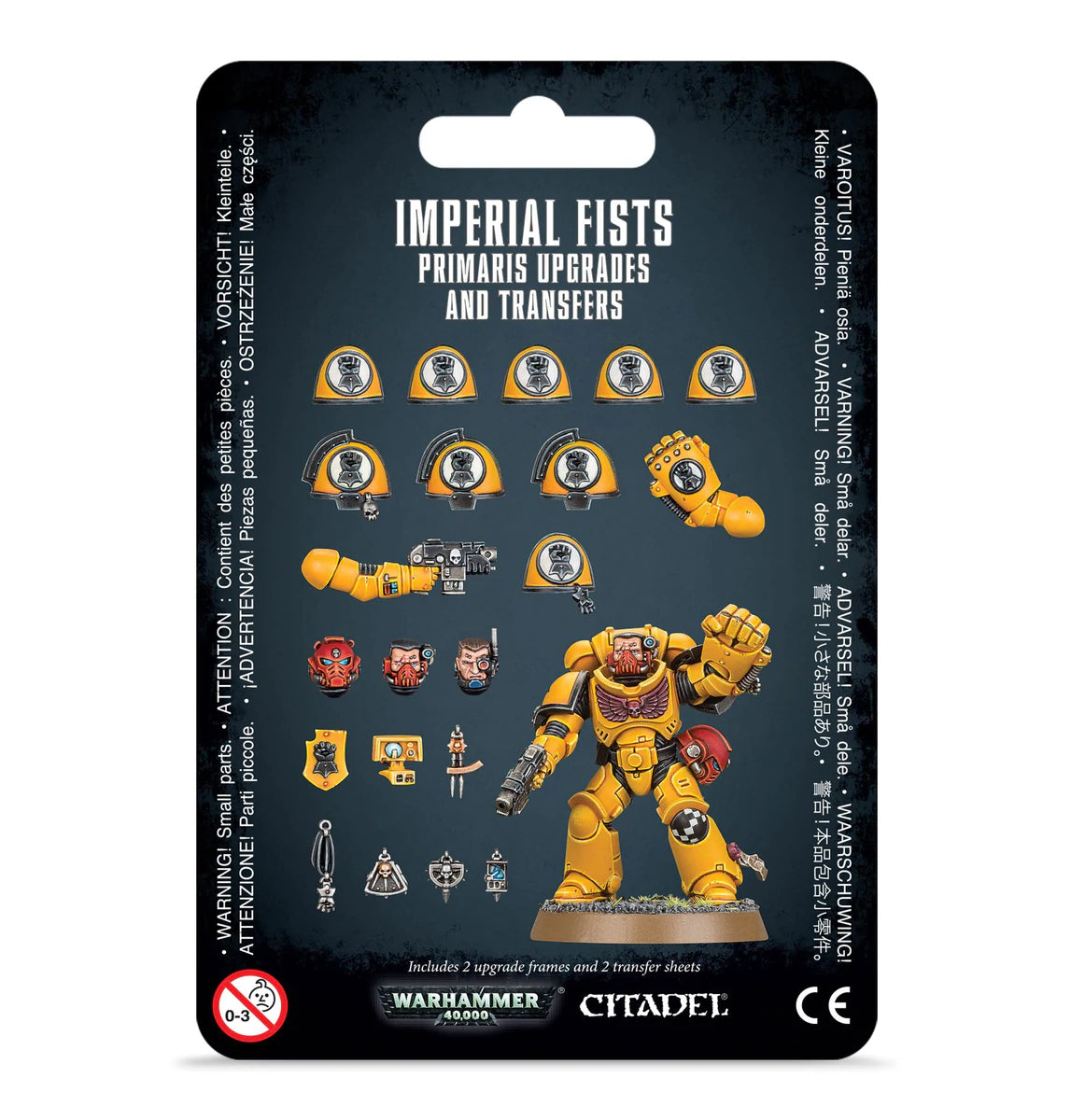 Mises à niveau et transferts d'Imperial Fists Primaris
