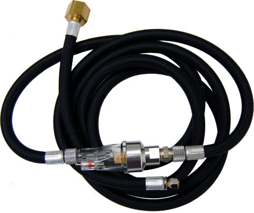 Badger - 6' Braided Hose with in line Moisture Trap