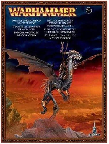 Dreadlord on Black Dragon / Sorceress on Black Dragon