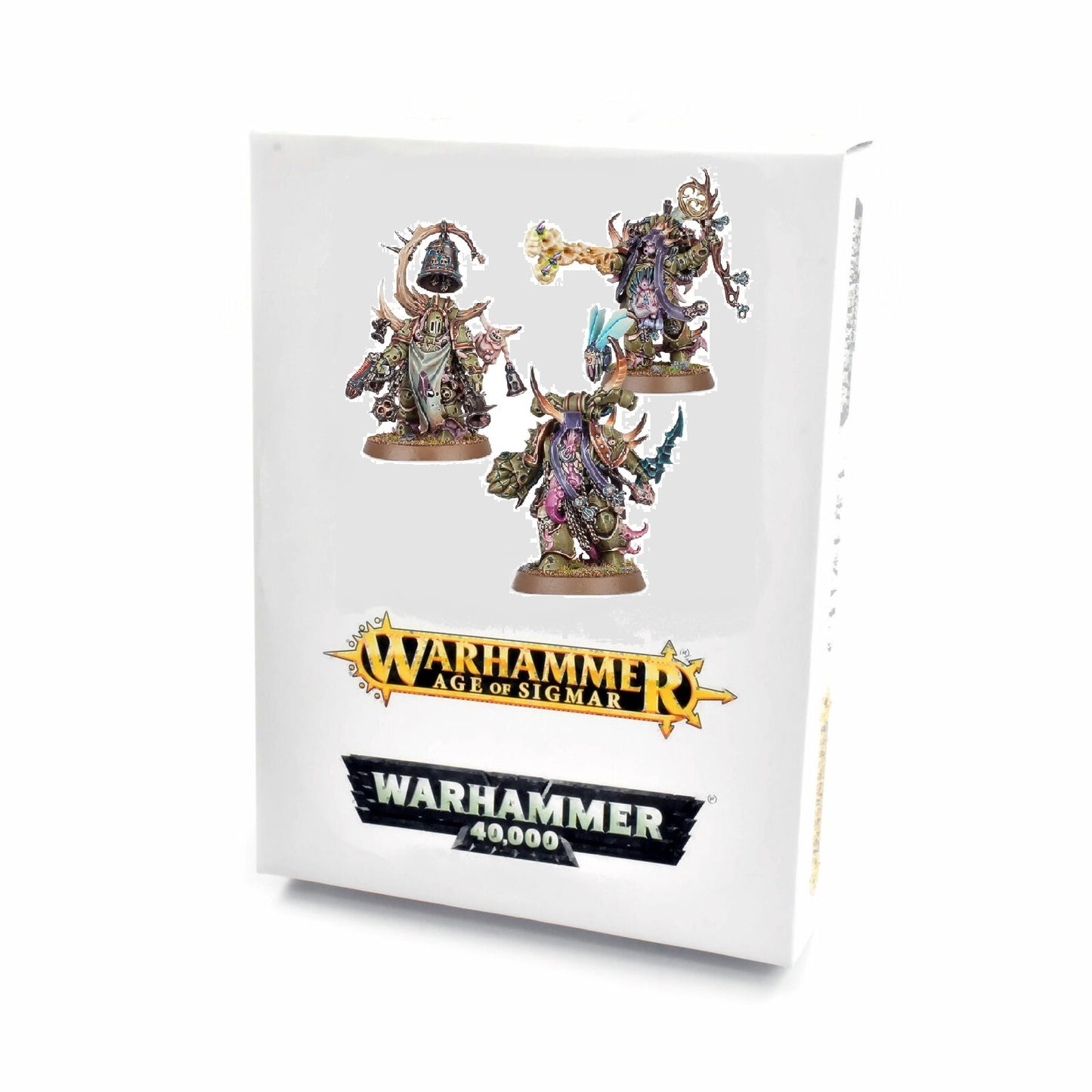 (Chosen of Mortarion) Malignant Plaguecaster, Noxious Blightbringer, and Plague Marine Champion