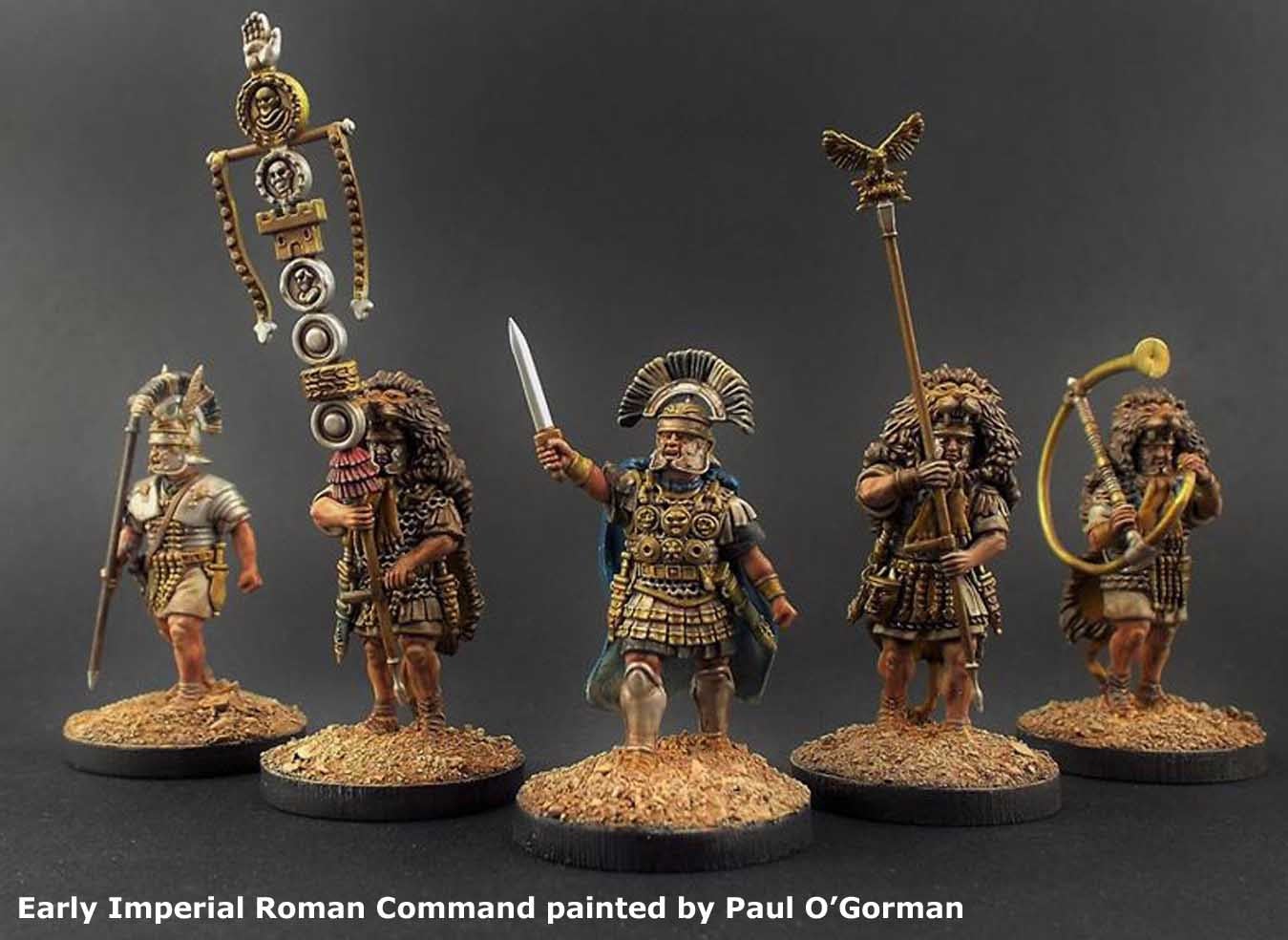 Early Imperial Roman Legionaries Advancing