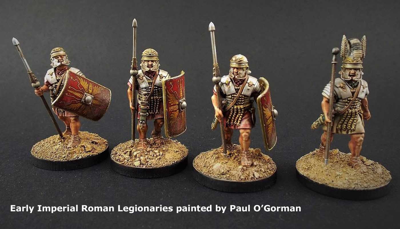 Early Imperial Roman Legionaries Advancing