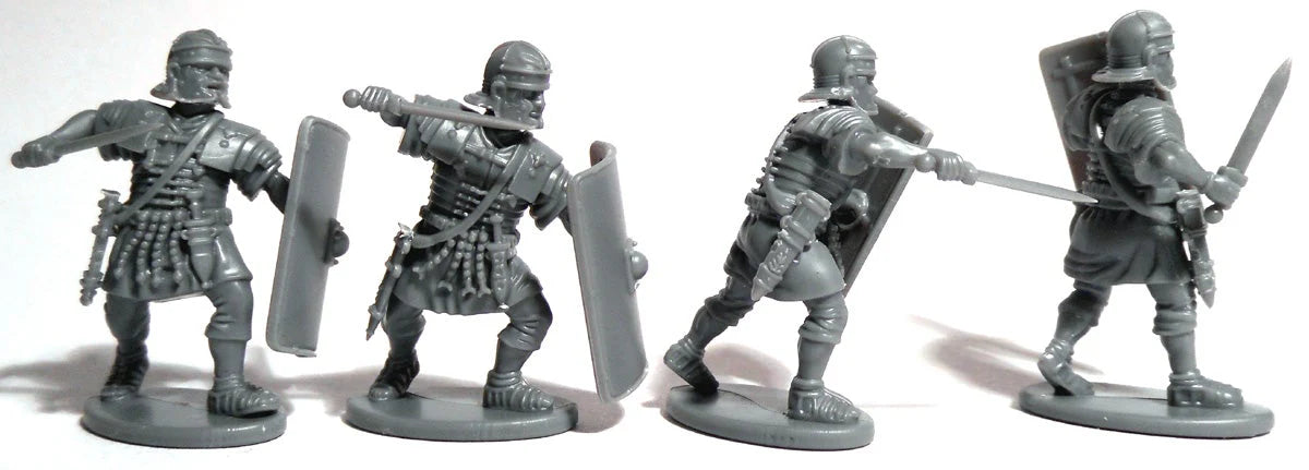 Early Imperial Roman Legionaries Attacking