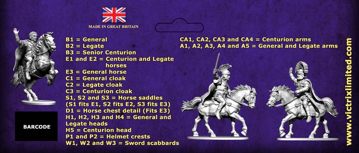 Early Imperial Roman Mounted Generals