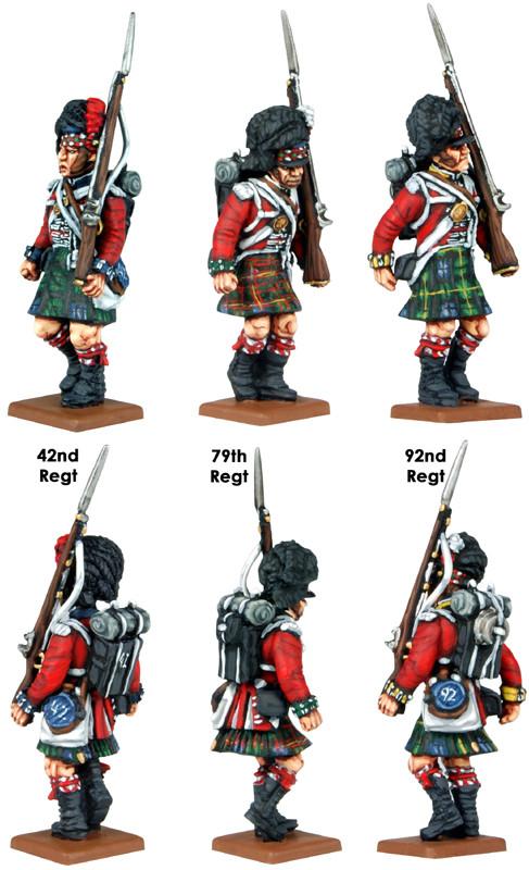 British Napoleonic Highlander Centre Companies