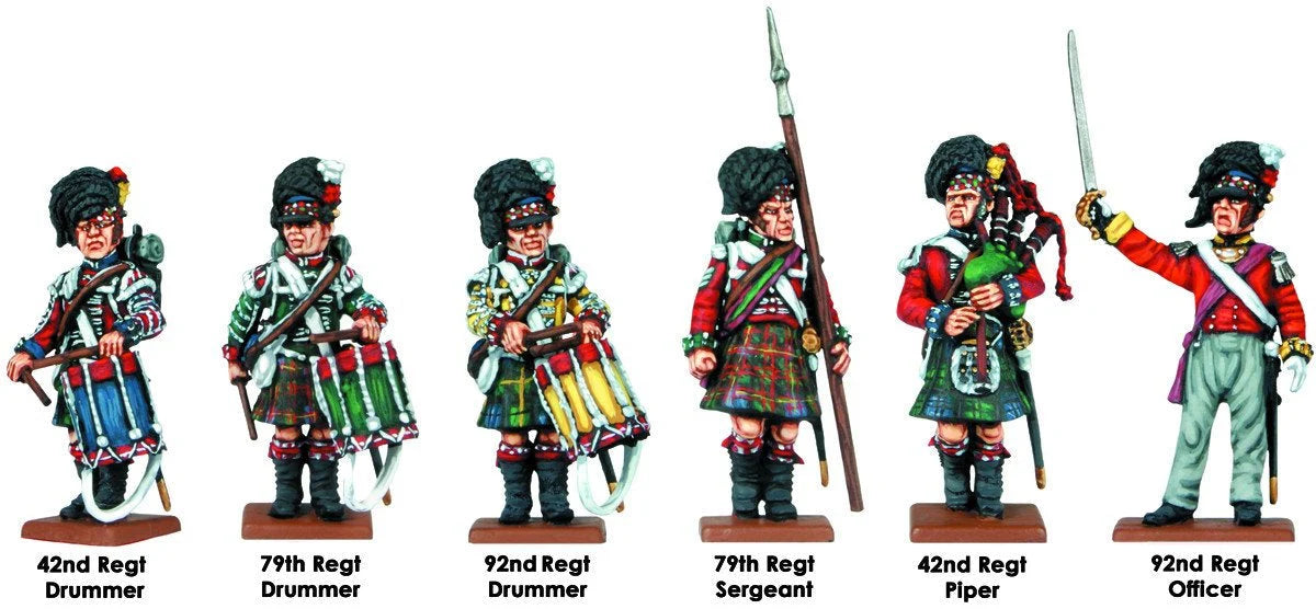British Napoleonic Highlander Centre Companies