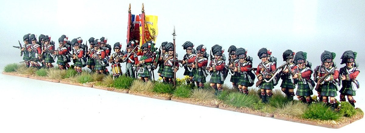 British Napoleonic Highlander Centre Companies