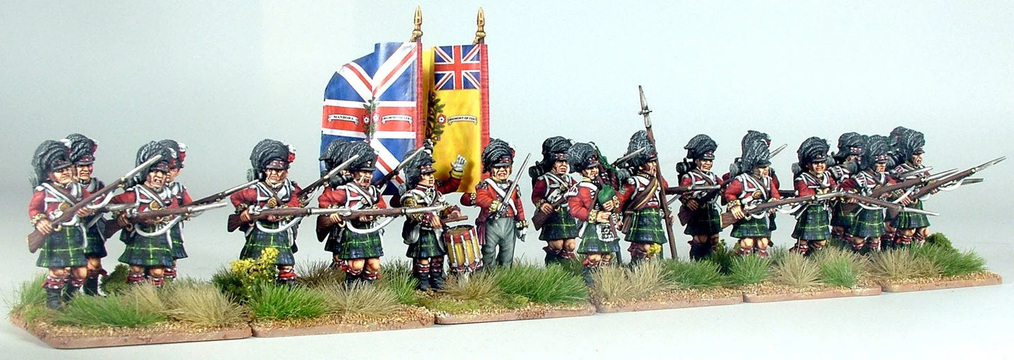 British Napoleonic Highlander Centre Companies