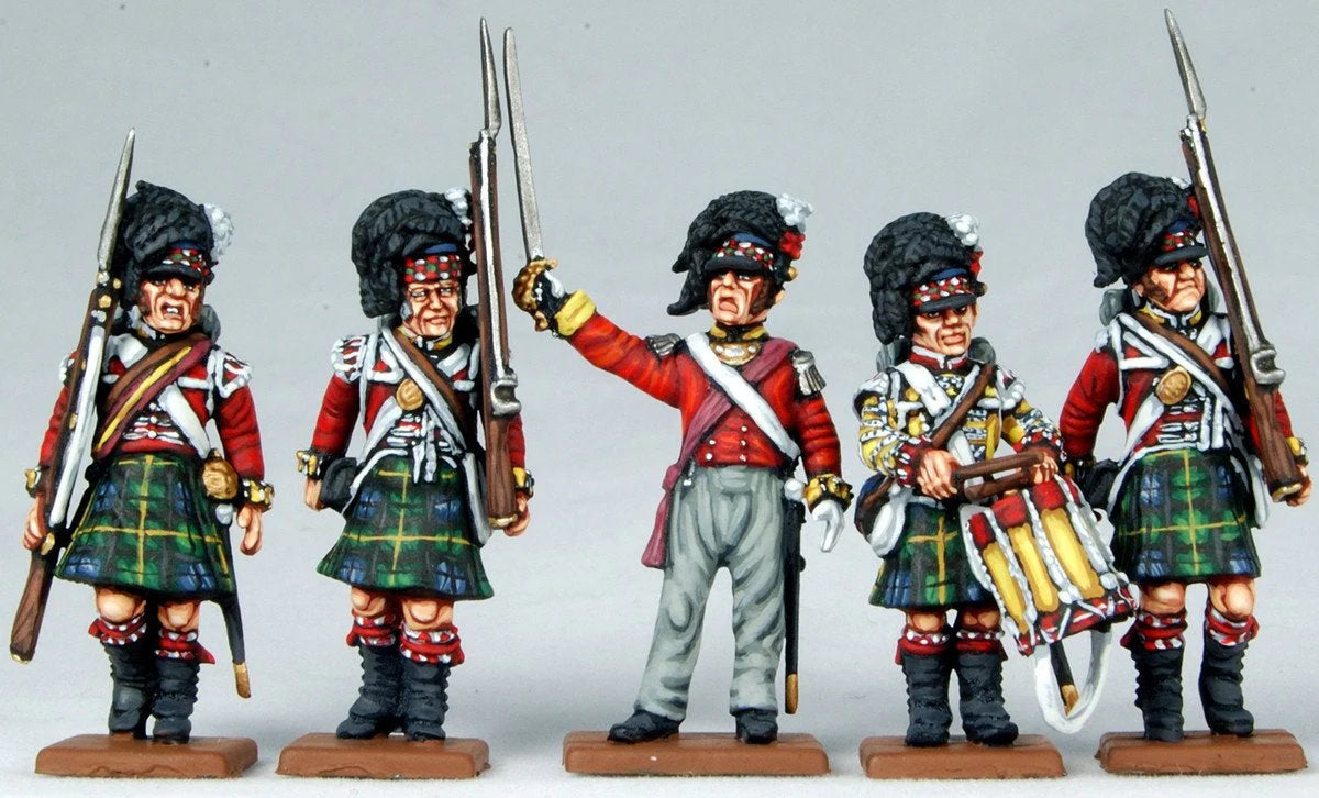British Napoleonic Highlander Centre Companies