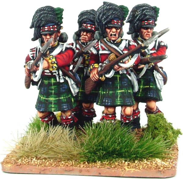 British Napoleonic Highlander Centre Companies