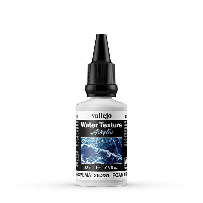 Vallejo Water Texture Foam Effect, 32ml