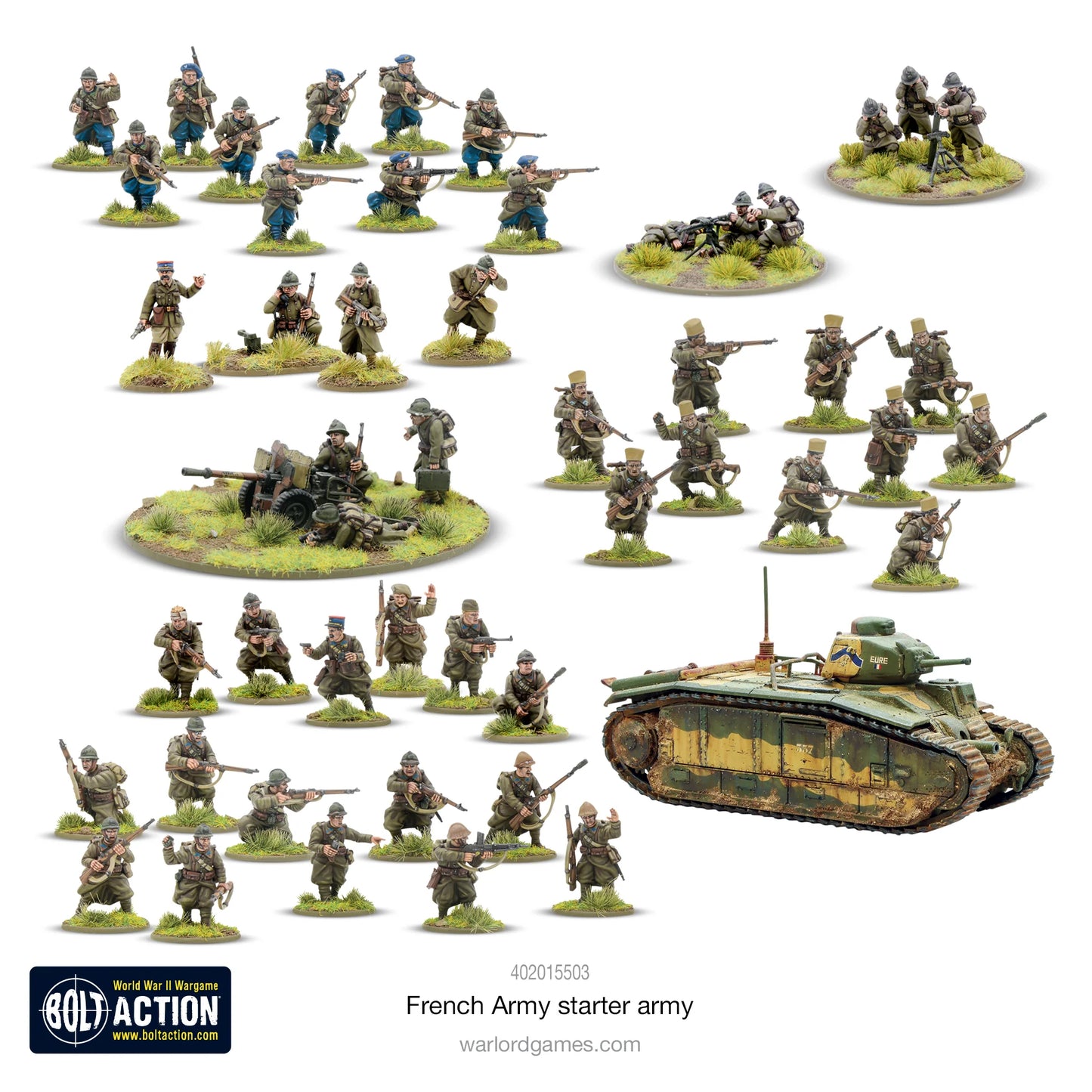 Armée de départ de l'armée française