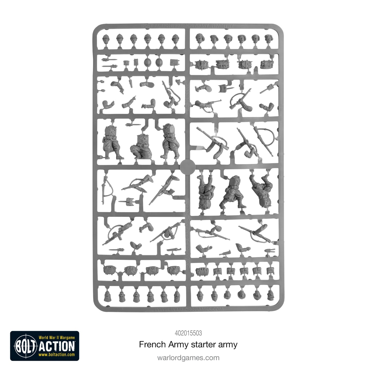 Armée de départ de l'armée française