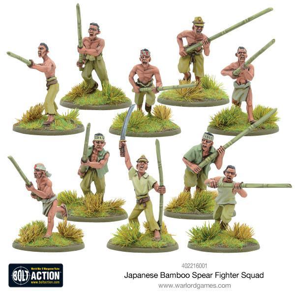 Équipe japonaise de chasseurs à la lance de bambou
