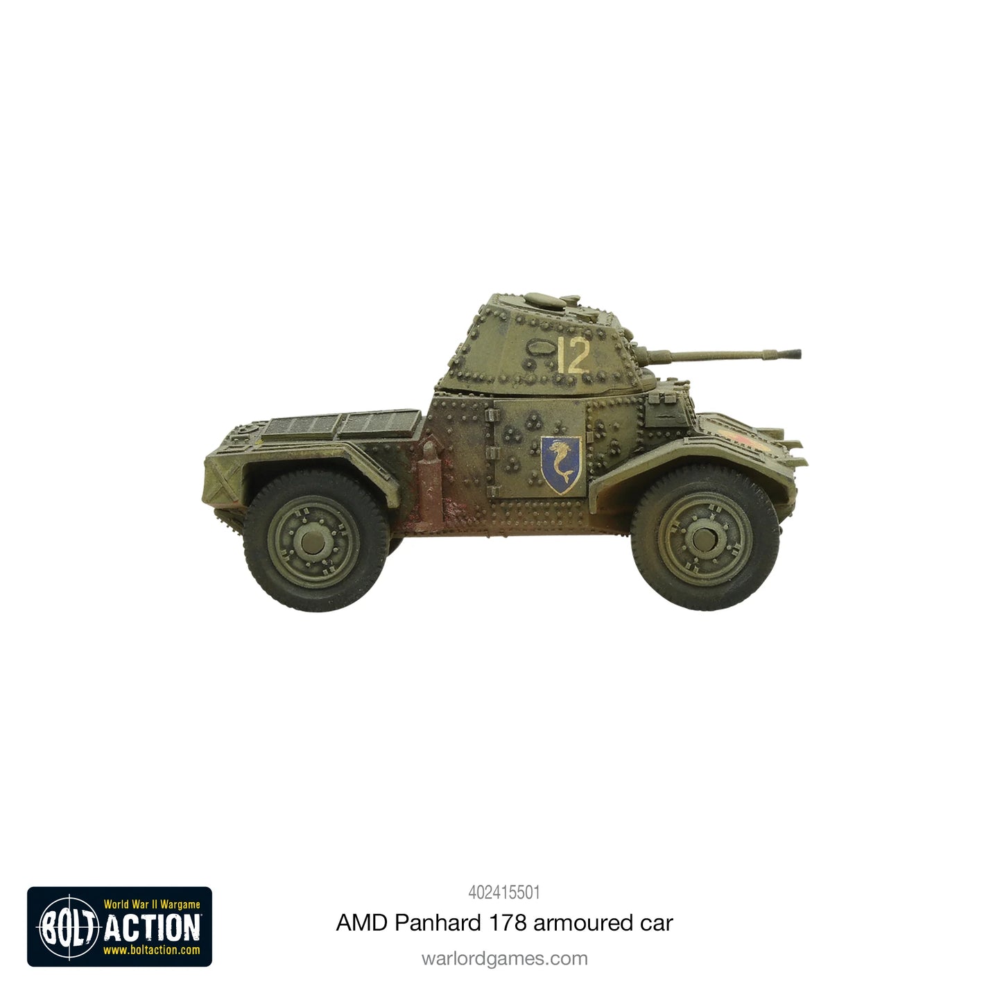 Voiture blindée AMD Panhard 178