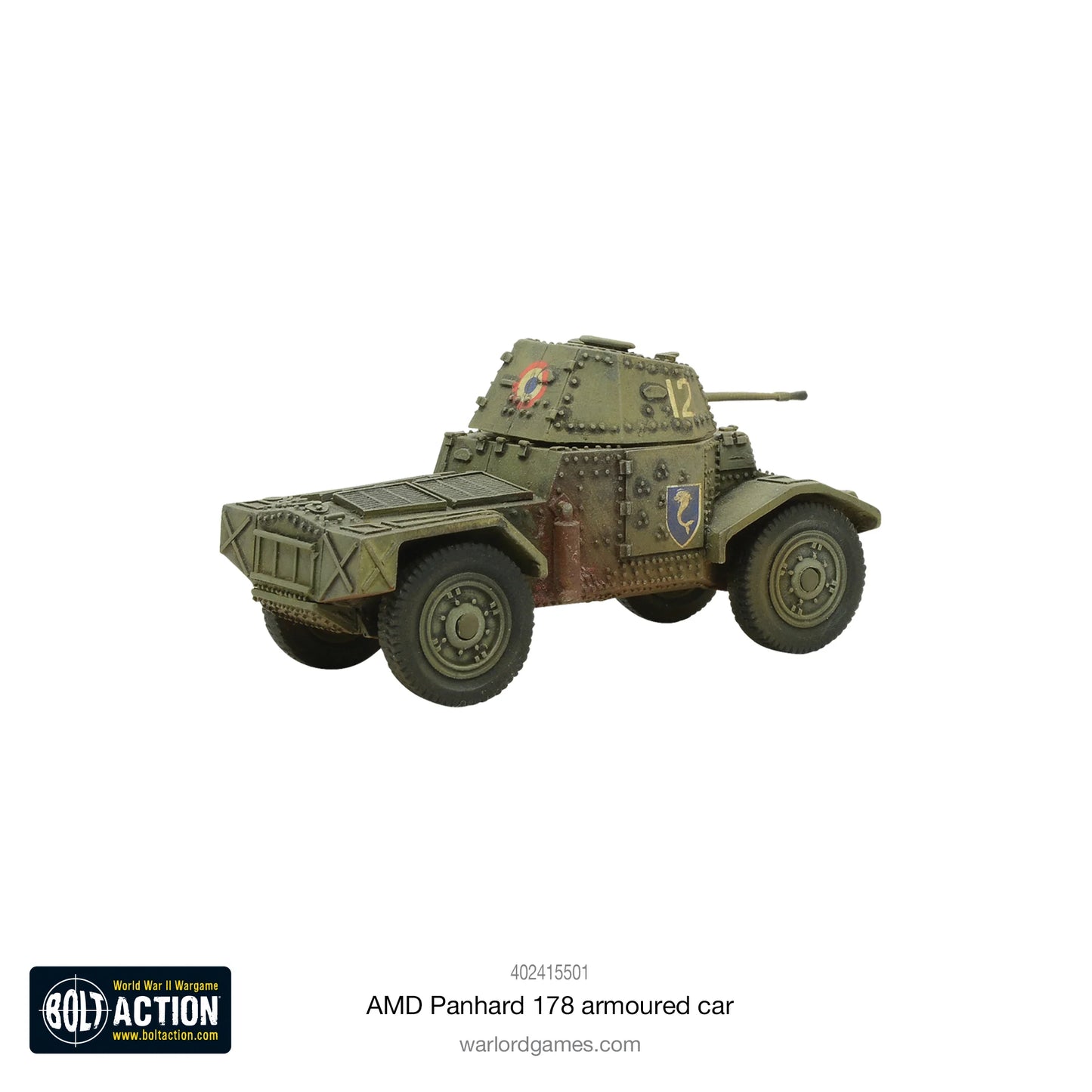 Voiture blindée AMD Panhard 178