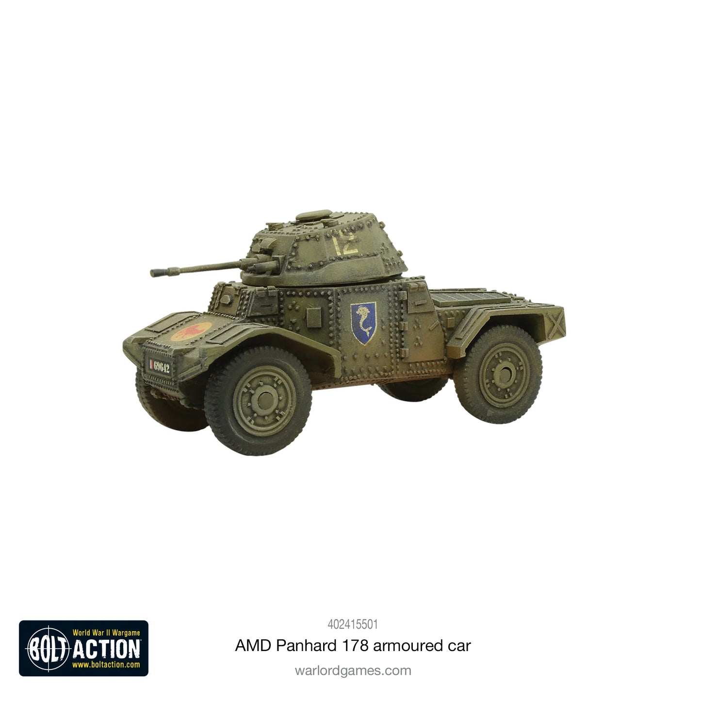 Voiture blindée AMD Panhard 178
