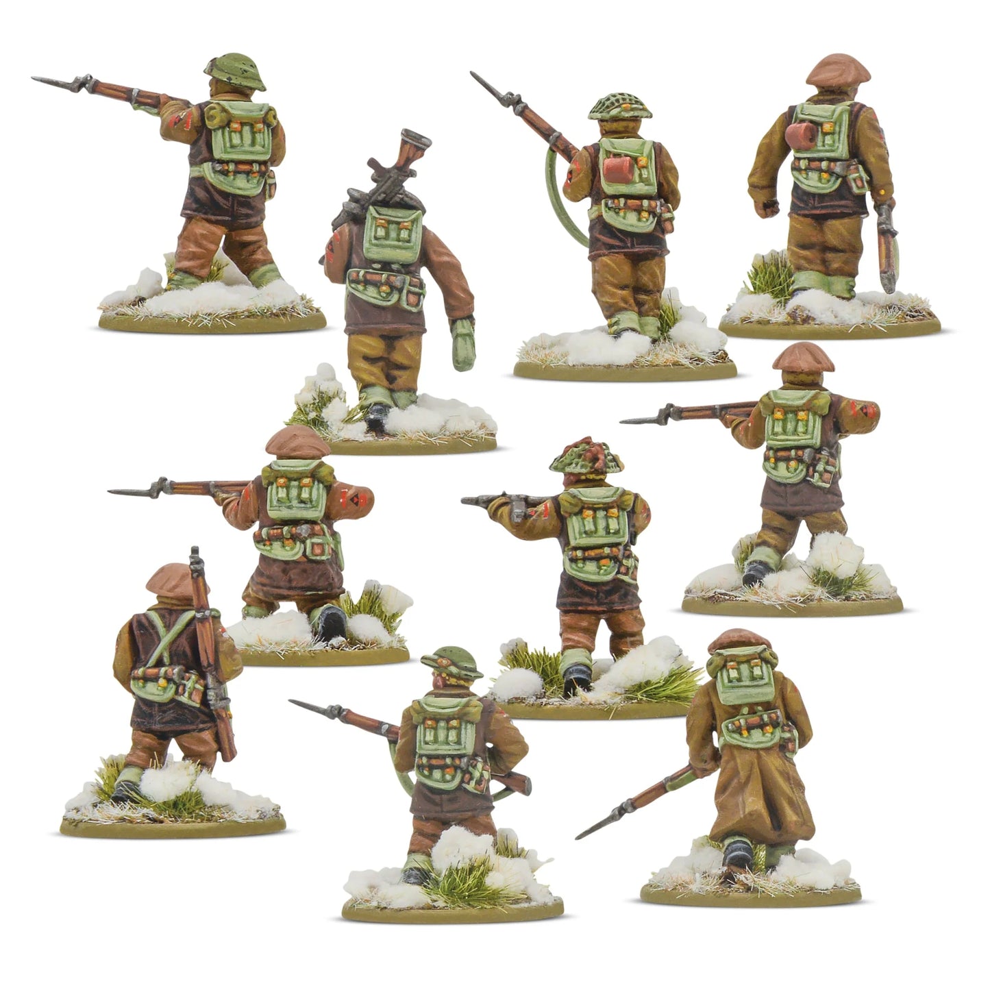'Crossing the Rhine' - British & Canadian infantry (Winter) Starter Army