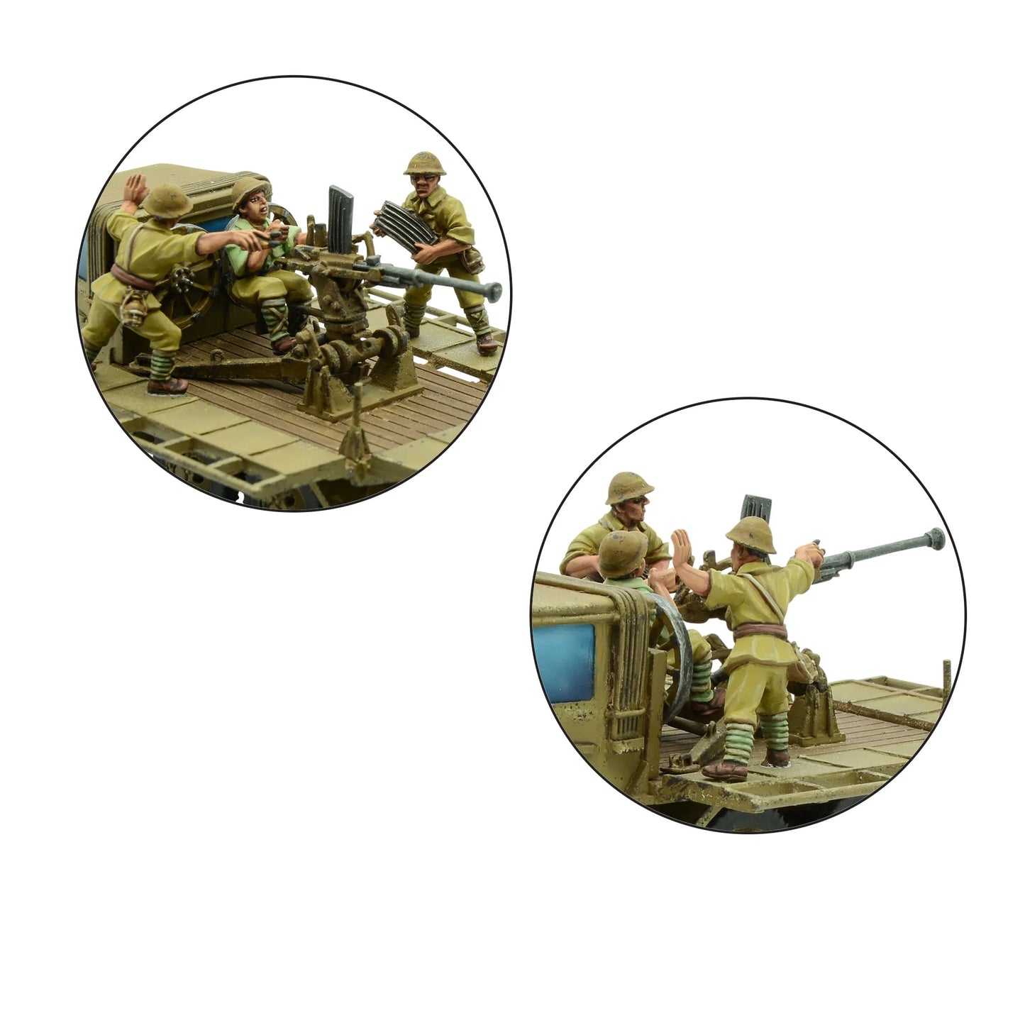 Isuzu Type 98 AA machine cannon carrier