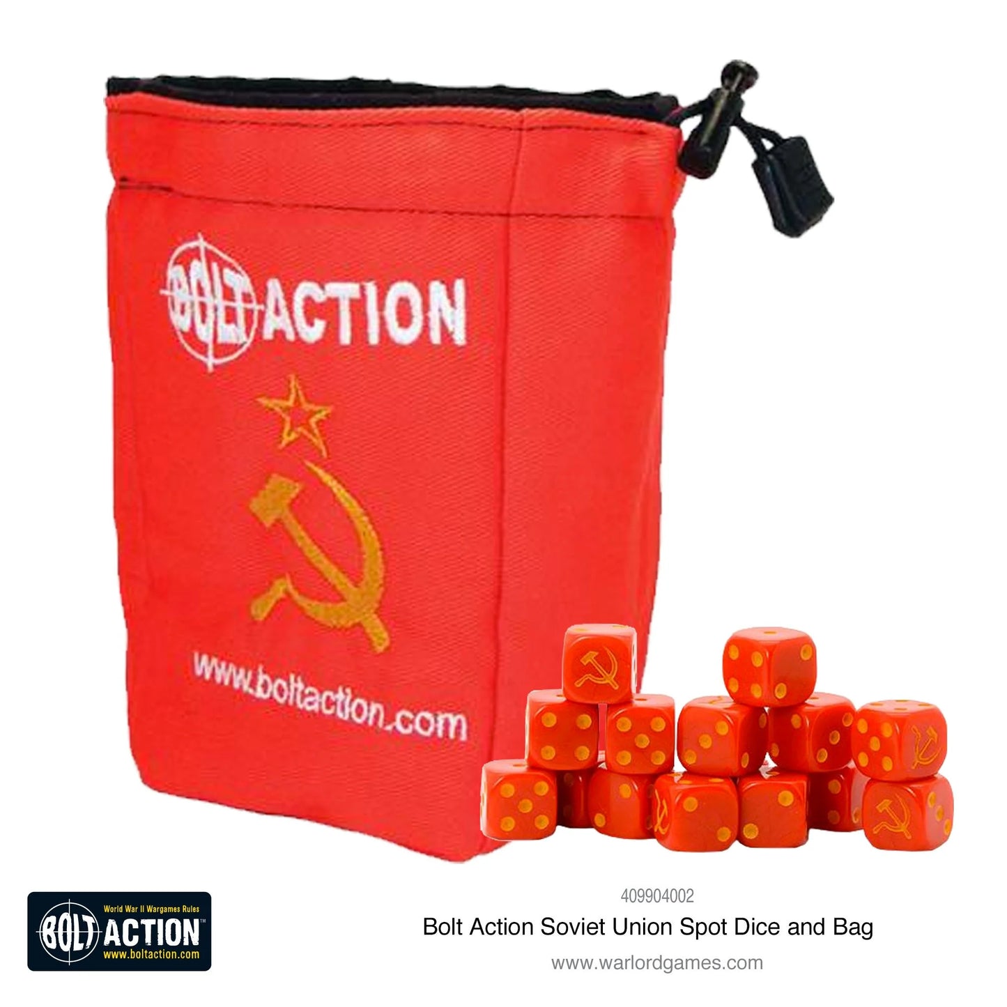Sac à dés et D6 de l'Union soviétique