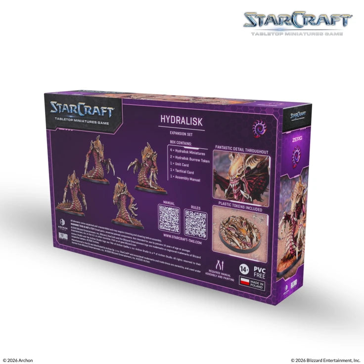 STARCRAFT ZERG HYDRALISK