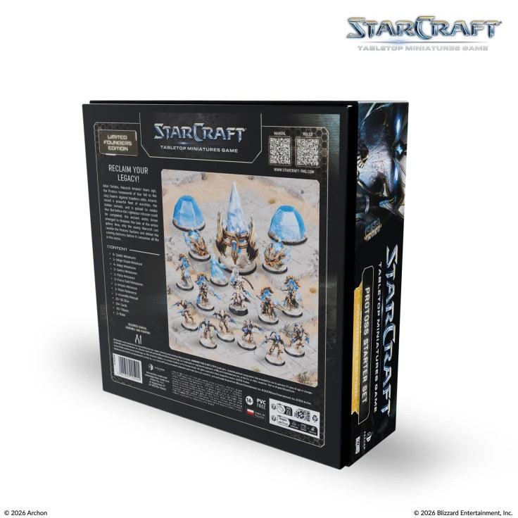 STARCRAFT PROTOSS STARTER SET FOUNDERS EDITION